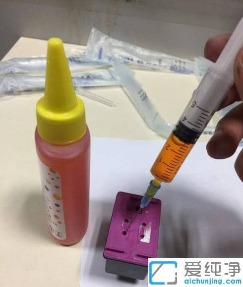 win7系统打印机没墨了怎么加墨_win7系统打印机加墨水步骤图