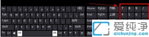笔记本电脑没有numlock数字小键盘怎么关闭