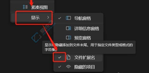 win11怎么修改文件后缀名格式-win11显示文件扩展名的方法