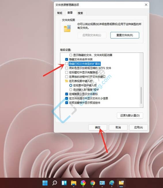 win11文件后缀名怎么显示出来-文件后缀名隐藏了怎么打开