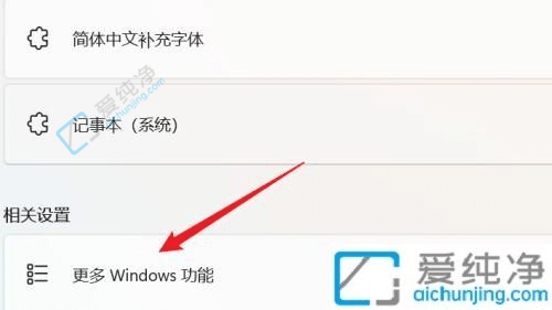 Win11启动或关闭windows功能在哪打开-WIN11系统如何启用或关闭Windows功能