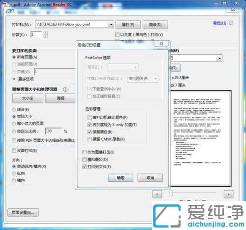 pdf文件打印时页面跳转到保存无法打印怎么办