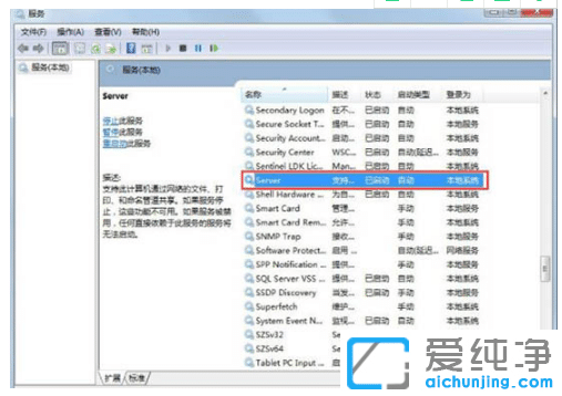 快速解决win7纯净版工作站没有服务的提示
