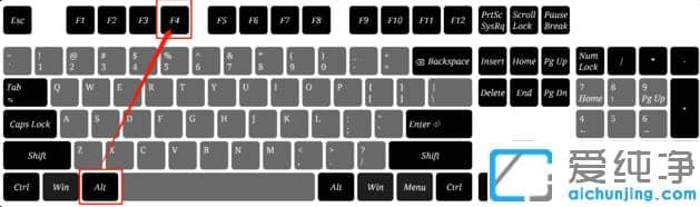 win7纯净版使用什么快捷键强制退出软件