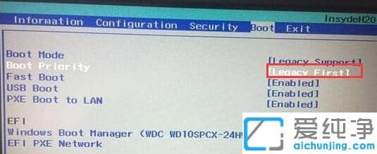 电脑系统win10改win7纯净版bios设置技巧