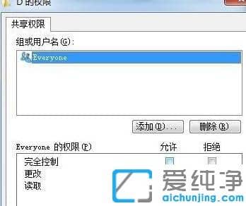 win7纯净版共享硬盘分区怎么设置