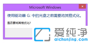 win10纯净版无法打开移动硬盘需要格式化怎么解决