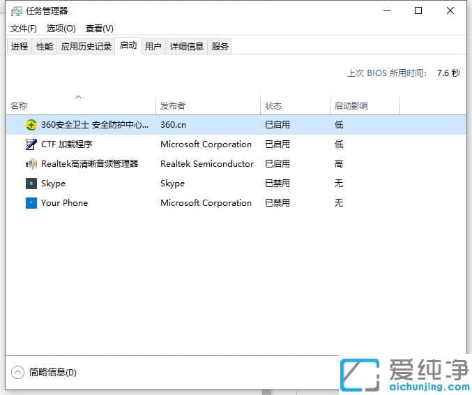win10纯净版电脑开机软件自启动的关闭方法