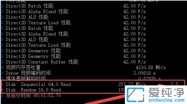 win10纯净版使用命令提示符进行系统评分