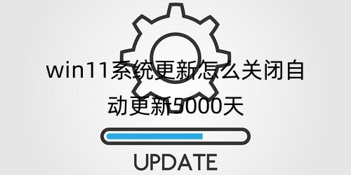 win11系统更新怎么关闭自动更新5000天