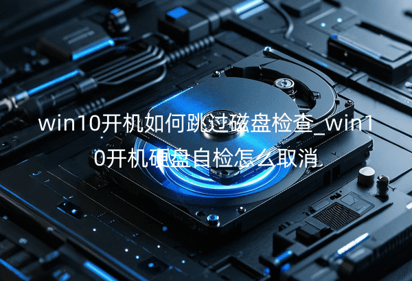 win11开机如何跳过磁盘检查_win11开机硬盘自检怎么取消