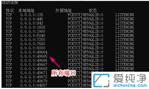 Win10系统如何查看端口是否开放
