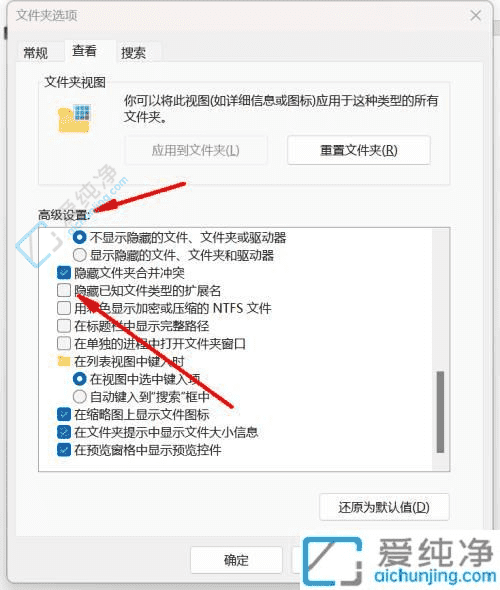 解锁文件细节：如何在Win11系统中显示文件扩展名的全面指南
