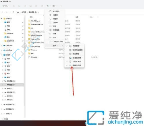 Win11中轻松查看隐藏的文件和文件夹：解锁系统深藏数据