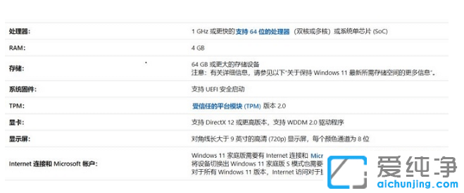 安装win11需要多大内存可以运行
