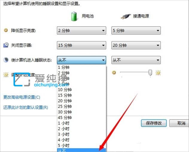 win7怎么设置屏幕不休眠_win7怎么保持电脑屏幕常亮