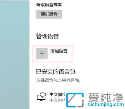 win10添加语音包_win10怎么下载语音包