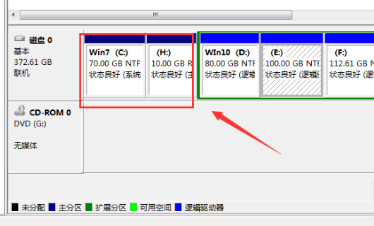 win7系统如何合并硬盘分区-win7如何将两个分区合并