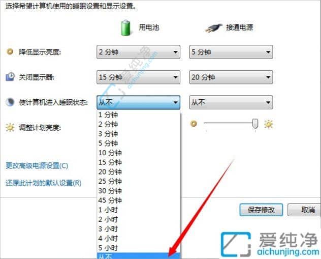 win7怎么设置电脑不黑屏一直亮-win7不休眠不黑屏在哪设置