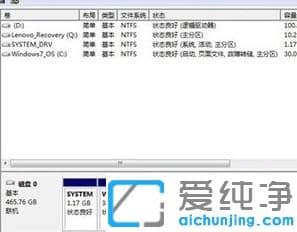 win7电脑只有一个c盘怎么办
