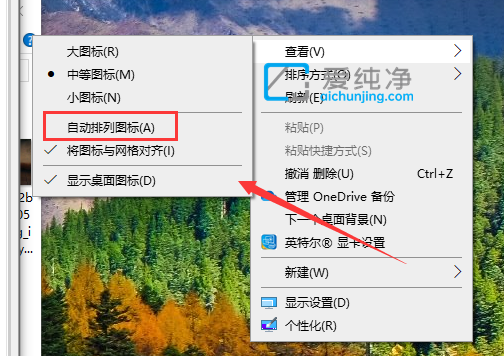 win10桌面文件随意摆放怎么设置-win10电脑桌面图标怎么随意摆放