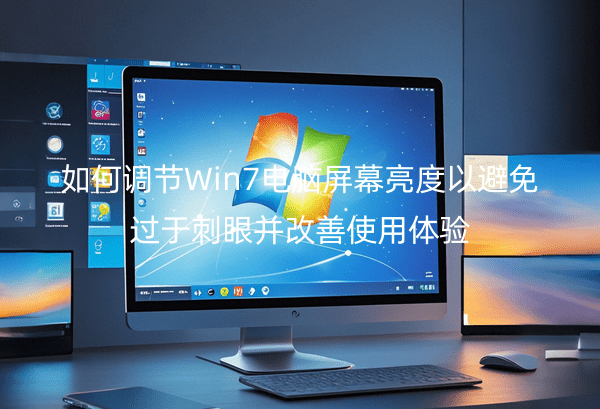 如何调节Win7电脑屏幕亮度以避免过于刺眼并改善使用体验