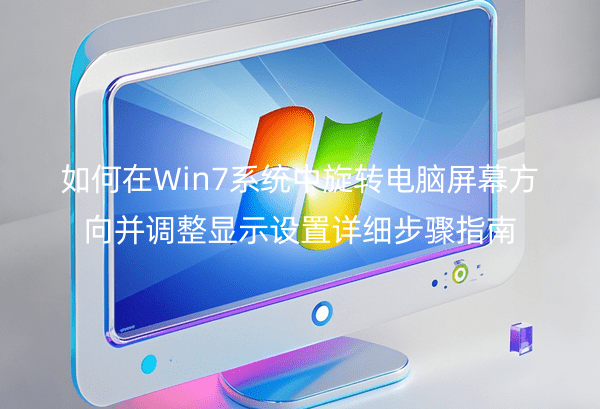 如何在Win7系统中旋转电脑屏幕方向并调整显示设置详细步骤指南