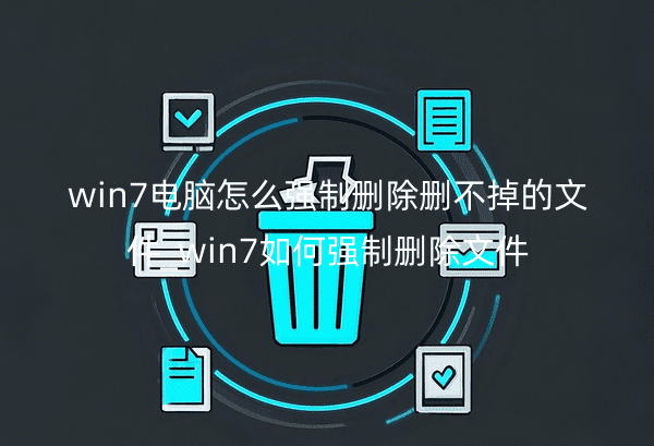 win7电脑怎么强制删除删不掉的文件_win7如何强制删除文件