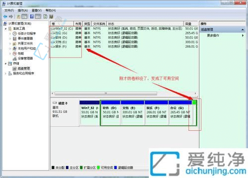 win7怎样合并磁盘分区-w7怎么把硬盘分区合并