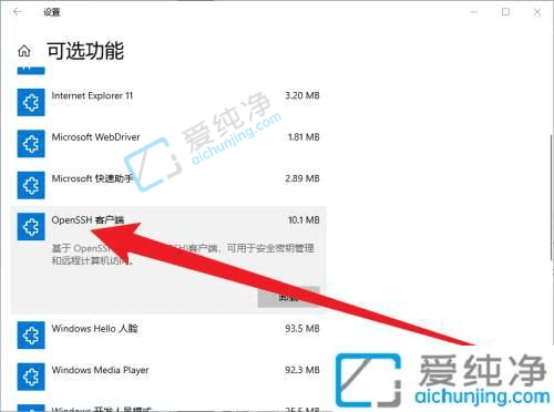 Win10怎么开启SSH功能-Win10在哪里开启SSH功能