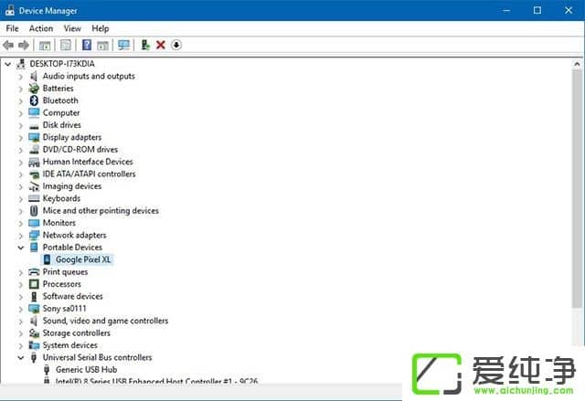修复Windows10下MTP驱动程序问题