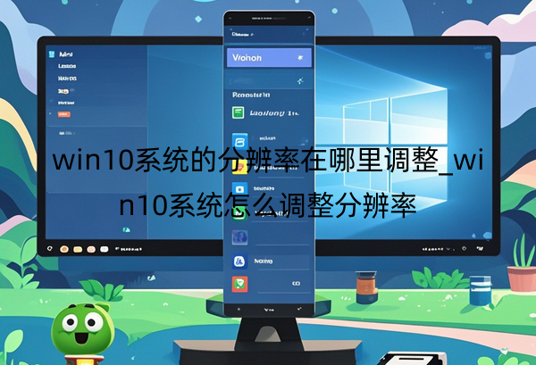 win10系统的分辨率在哪里调整_win10系统怎么调整分辨率