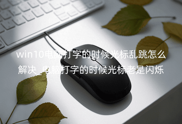 win10电脑打字的时候光标乱跳怎么解决_电脑打字的时候光标老是闪烁