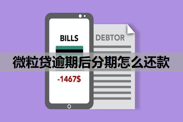 微粒贷逾期后分期怎么还款？可以申请延期还款吗？