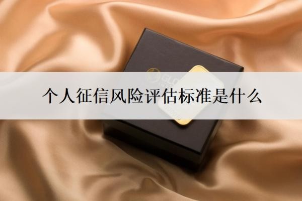 个人征信风险评估标准是什么？个人征信评分标准参考