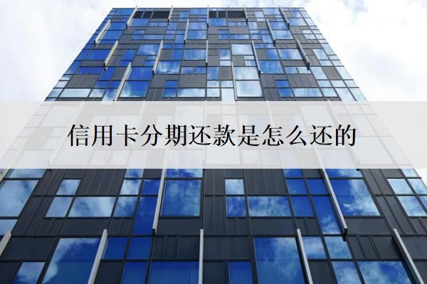 信用卡分期还款是怎么还的？信用卡最低还款的坏处