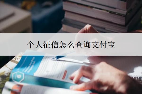 个人征信怎么查询支付宝？在哪查？