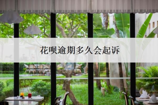 花呗逾期多久会起诉?逾期一个月可以补救吗?