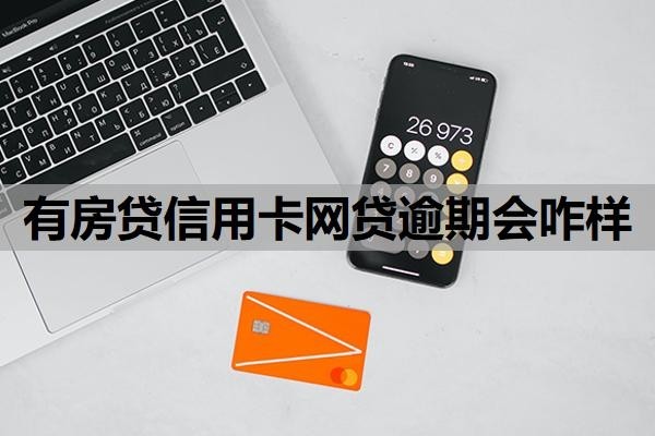 有房贷信用卡网贷逾期会咋样？怎么处理比较好？